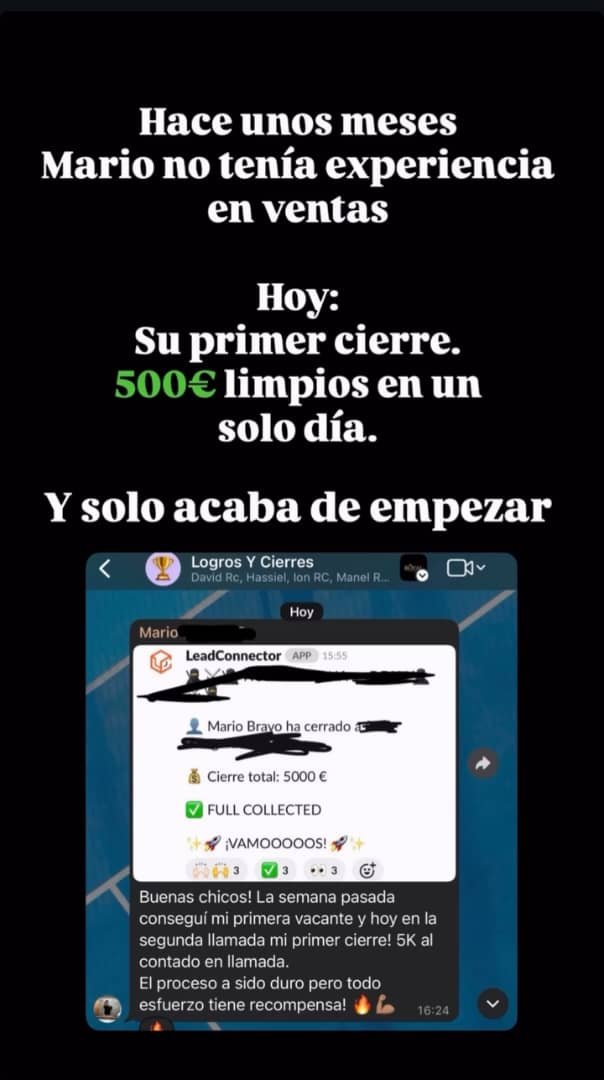 Testimonio alumno